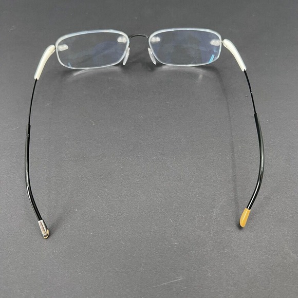 Silhouette Eyeglasses Rimless Frames Titanium White / Black - Picture 5 of 14